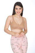 Back closure fig bra for women offering minimal coverage and seamless fit – available in cup B, C, and D.
